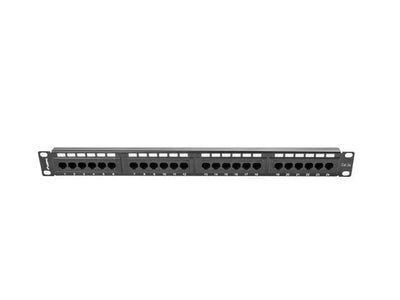 Lanberg Patch Panel PPU5-1024-B 24 Ports Categoria 5E 19\1 1U Black — image 1