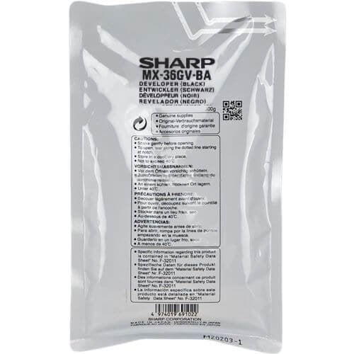 Sharp MX-36GVBA Revelador Printer 60000 Páginas