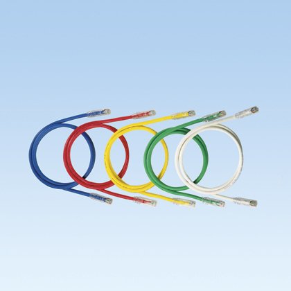 Panduit Category 6 UTP Patch Cord For Use With Netkey Category 6 Components Network Cable 1M White