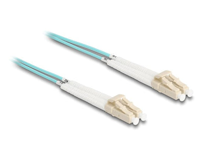 Delock Lwl Cable Lc Duplex a Lc Duplex Multimode OM3 Winkelbar 0,5M — image 1