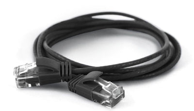 Wantec Network Cable UTP CAT.6A D2,8MM 3,00M Black — image 1