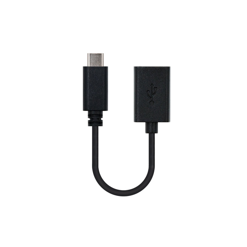 Nanocable USB Cable -c 2.0 Male a USB-A Female 15CM