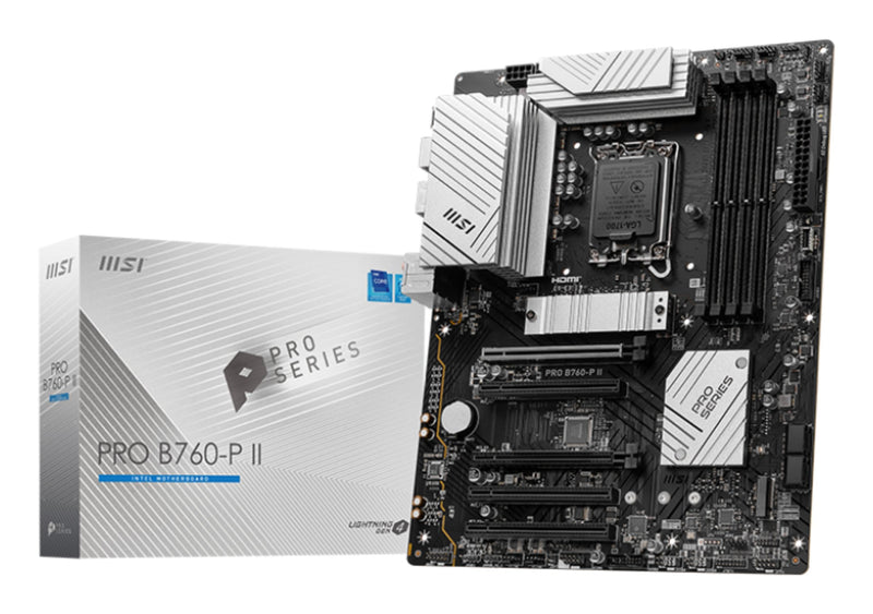 MSI Motherboard 1700 Pro B760 P Ii DDR5 ATX