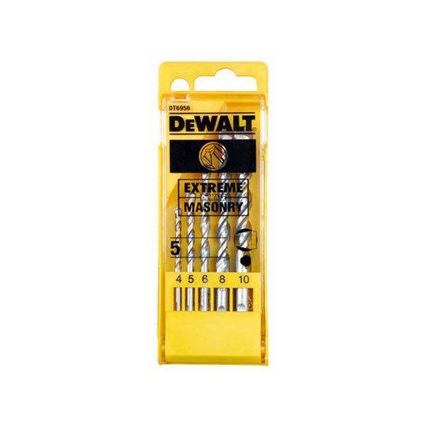 Dewalt DT6956 Set de Taladro Brocas Extremas Mampostería, 5 Piezas DT6956-QZ