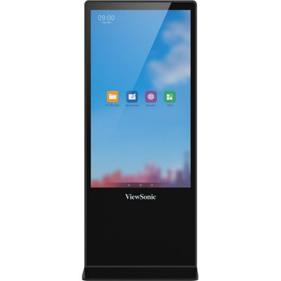 Viewsonic EP5542T Screen Señalización Design Tótem 139,7CM (55) LED 450 Cd M² 4K Ultra HD Black Screen Touchsc — image 1