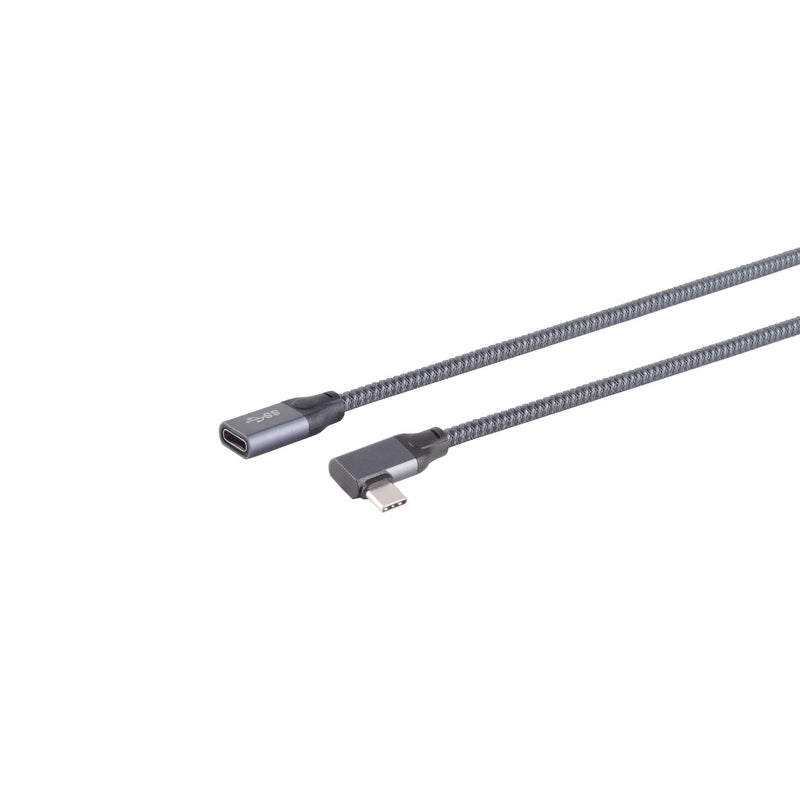 S-impuls Usb-c® Cable Alargador, 3.2, 90°, Pro, 1,5M
