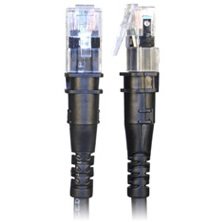 Patchsee Network Cable Thinpatch FTP CAT.6A Black 1.2M TP-6A-F/4 — image 1