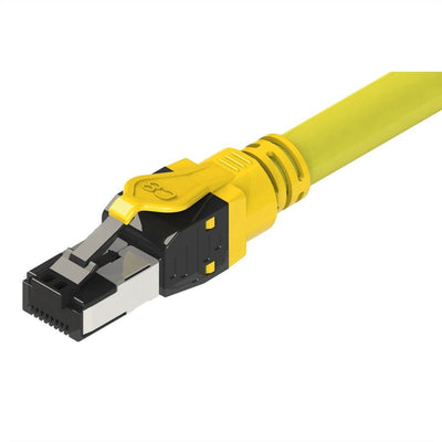 Roline S FTP- Pimf- Network Cable KAT.8 Class I Lsoh Hilo Trenzado Yellow 3M — image 1