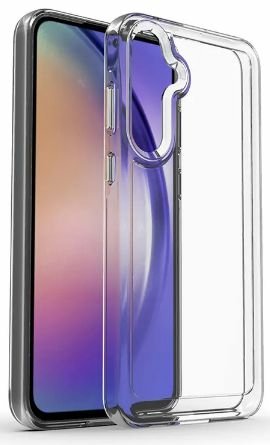 Estuff ES673118-BULK Case For Galaxy A35 16,8CM (6.6) Transparent