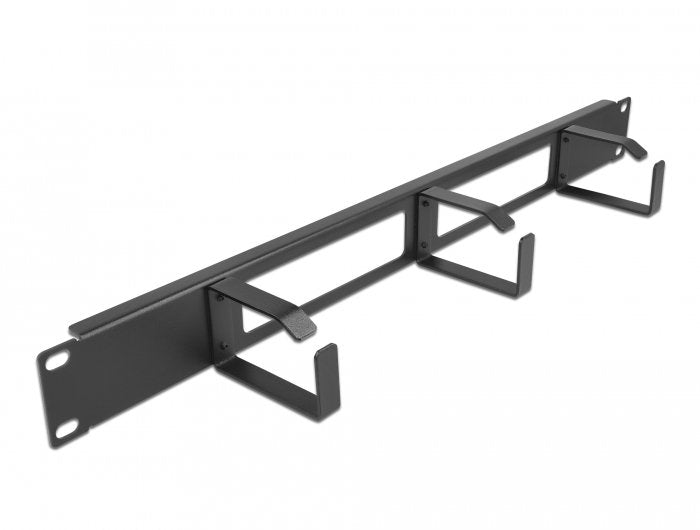 Delock 19? Organiser Cables Rangierpanel With 2 Aberturas And 3 Stands 1 He Black