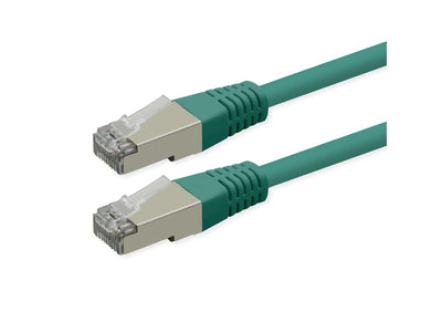 Roline Kab Network Cable CAT.6 Class And PoE S FTP Pimf Green 1M — image 1