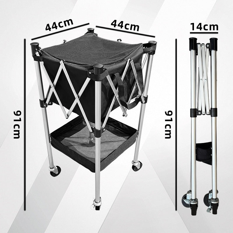Ball-holding Basket Cart Ball Picking Artifact Training Frame Storage Car