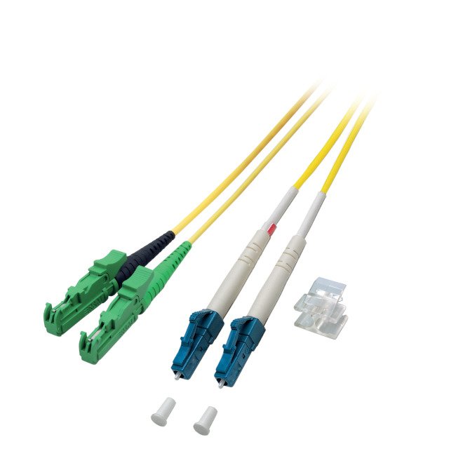 EFB Elektronik Cable Fibre Optic O0937.2 And Infiniband 2M E-2000 (lsh) Lc Yellow