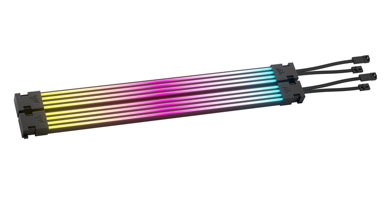 Corsair Icue ARGB PSU Cable Strips, Tiras LED 2X 240MM, Cables Power CP-8920282