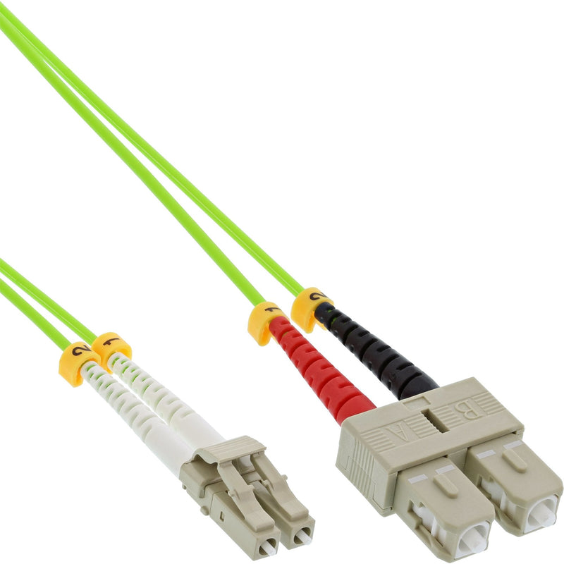 Inline Cable Duplex Fibre Optic Lc/Sc 50/125?M OM5 20M