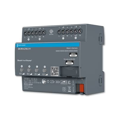 Busch Jaeger Bj Da M.4.210.2.11 Dimmaktor 4-VÍAS. Reg