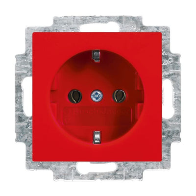 Busch Jaeger 20 EUC-917 Schuko Sockets Power Inserto Red Busch-balance Si — image 1