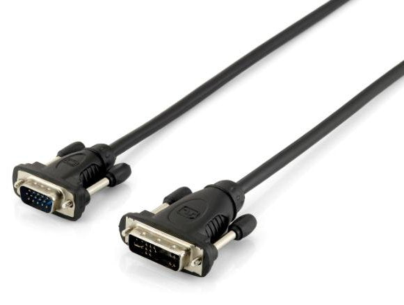Equip Cable DVI a VGA M/M Black 1.80M 118943