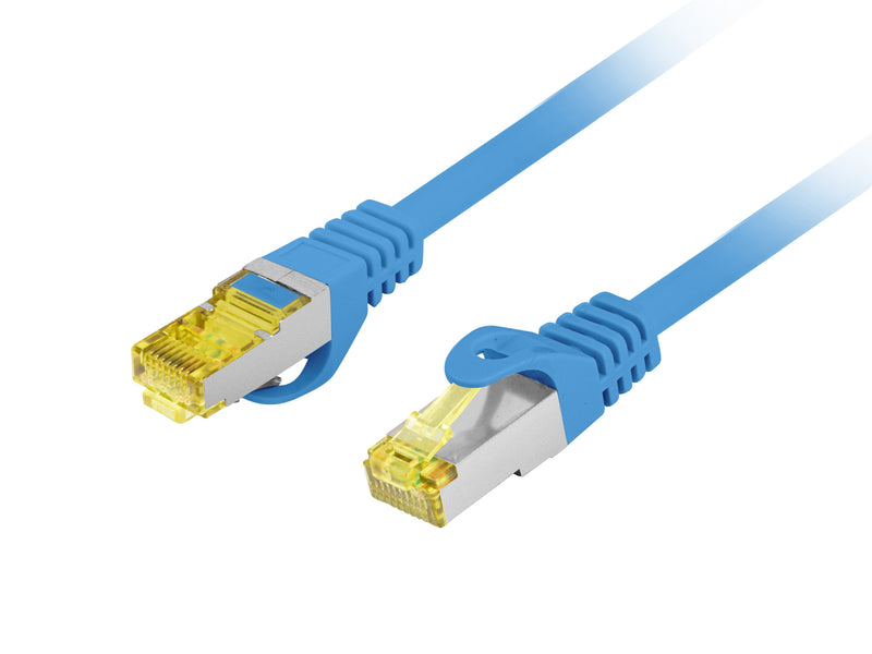 Lanberg Cable Network CAT.6A S FTP Lszh Cu 3M Blue Fluke Passed