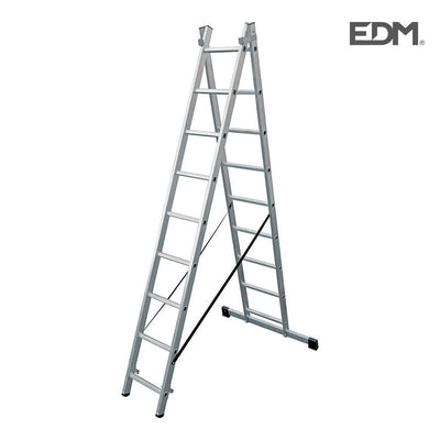 EDM Ladder Transformable Aluminium 2X9 Peldaños — image 1