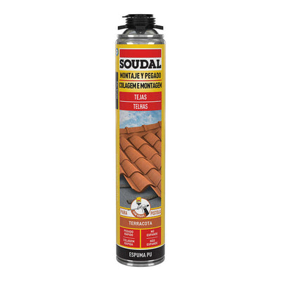 Espuma Teja Pistola Red 750ML Soudal — image 1
