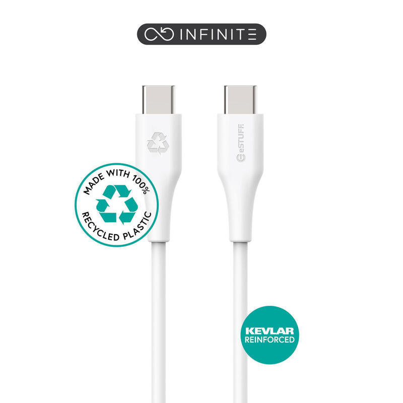 Estuff ES604170-BULK USB Cable USB 2.0 1M USB C White