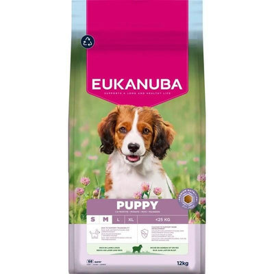 Eukanuba Puppy&junior Small/Medium Lamb&rice 12KG — image 1