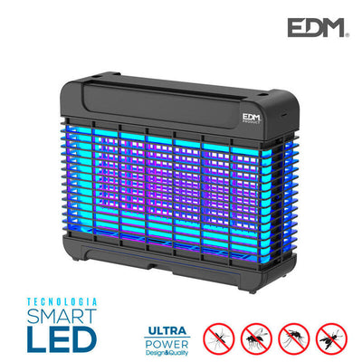 EDM Exterminador Insectos Professional Electronic LED 10W 31,6X10X26,3CM Colour Black — image 1