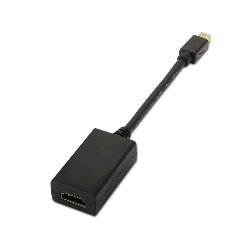 Aisens Converter Mini DisplayPort a HDMI - Mdp/M-hdmi a Female - 15CM - Black