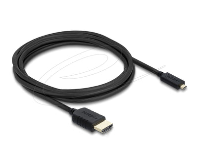 Delock Koaxiales High Speed HDMI Cable HDMI Male a Micro HDMI Male 8K 60 — image 1