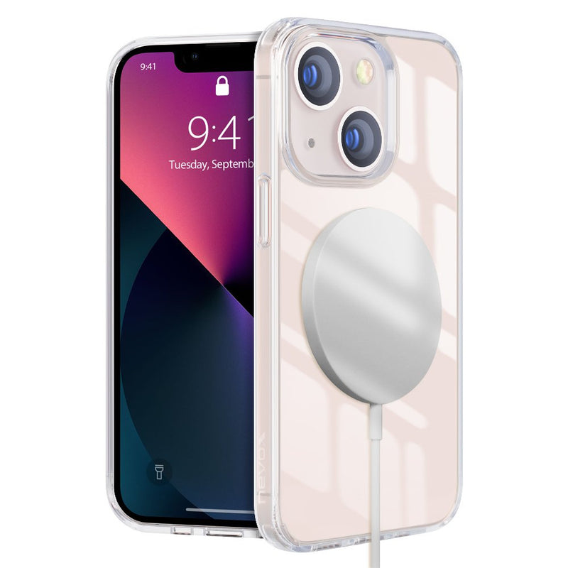 Nevox Styleshell Shockflex, Case Transparent Mobile Phone Iphone 16 Plus, Compatible With Magsafe 425068641387