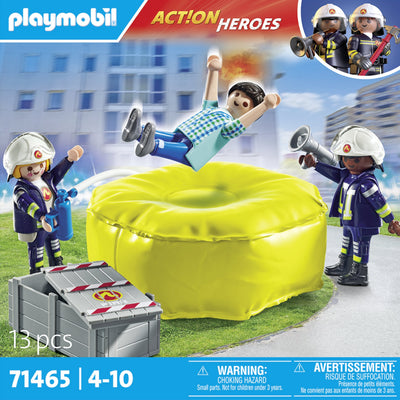 Playmobil 71465 City Action Feuerwehrleute With Luftkissen, Toy Construcción 71465 — image 1