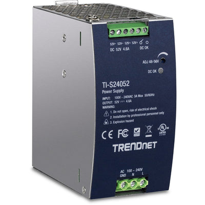 Trendnet Power Supply Carril Din 240W, 52V Cc, 4,61A, Ca a Cc — image 1