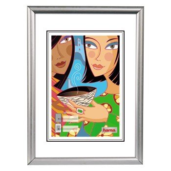 Hama Frame Plastic Madrid Silver 15X20 66634 — image 1
