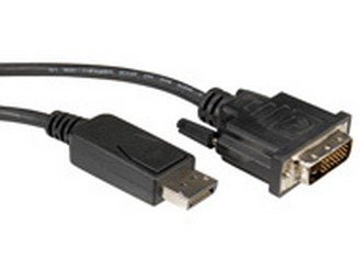 Roline DisplayPort Cable DP St - DVI St Black 2M — image 1