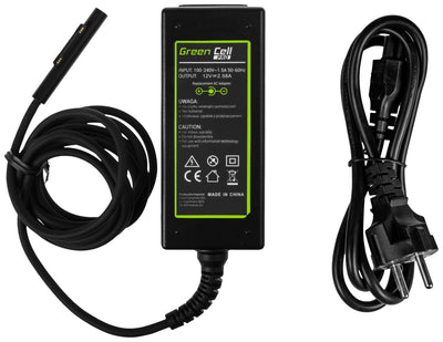 Green Cell Charger Pro Microsoft Surface Pro 3 I Pro 4 36W / 12V 2,58A / Magnetic — image 1