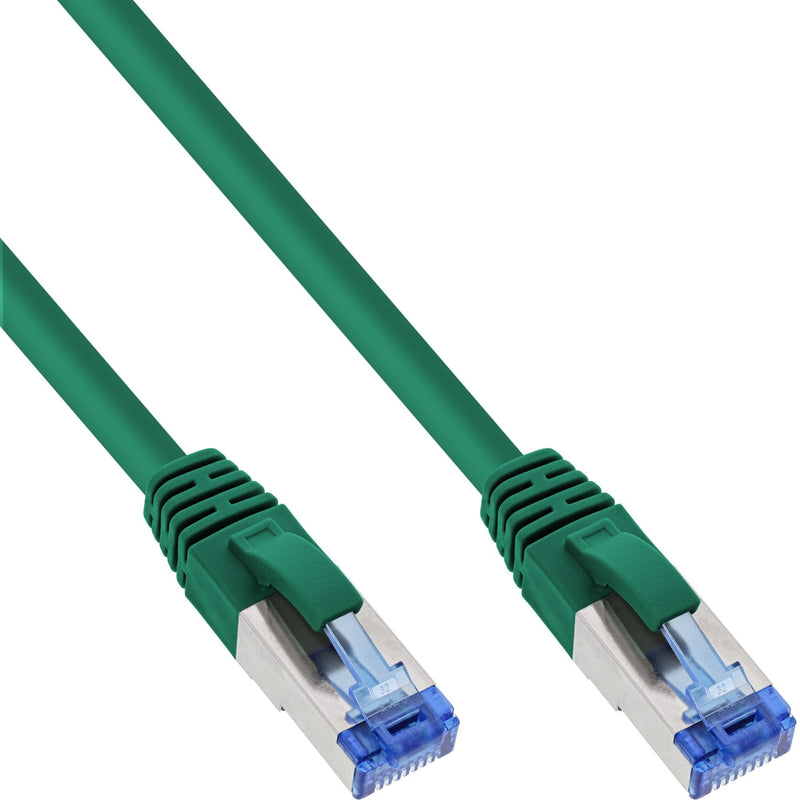 Inline Network Cable S/FTP Pimf CAT.6A Libre Halógenos 500MHZ Green 10M
