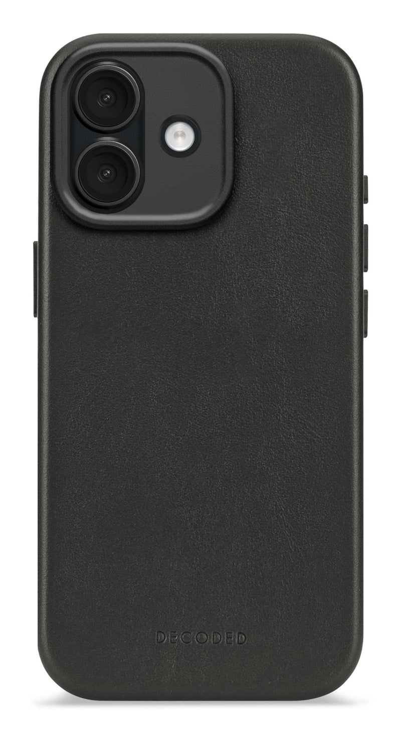 Decoded Leather Backcover Iphone 17 Black