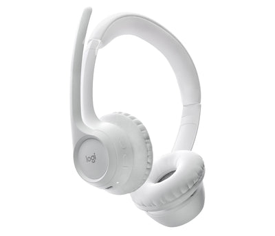Logitech Headphones Zone 300 Wireless Diadema Office/Centro Llamadas Bluetooth White — image 1