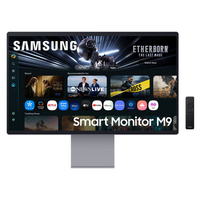 Samsung Monitor M90SF 32 3840 X 2160 Pixels 4K Ultra HD OLED Silver — image 1
