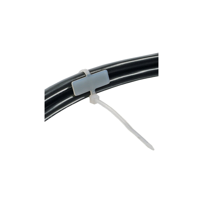 Inline Cable Ties Cable 100X2,5MM With Campo Marcado 8X24 Mm 100 Units
