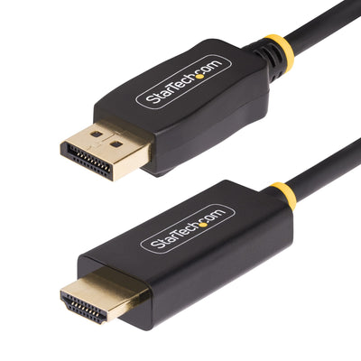 StarTech Adapter .com DisplayPort a HDMI 2M - 4K 60HZ With Hdr - Cable DP a HDMI 2.0B - Converter Activo Vídeo — image 1