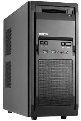 Chieftec PC Case LF-02B-OP Housing Computer Midi Tower Black — image 1