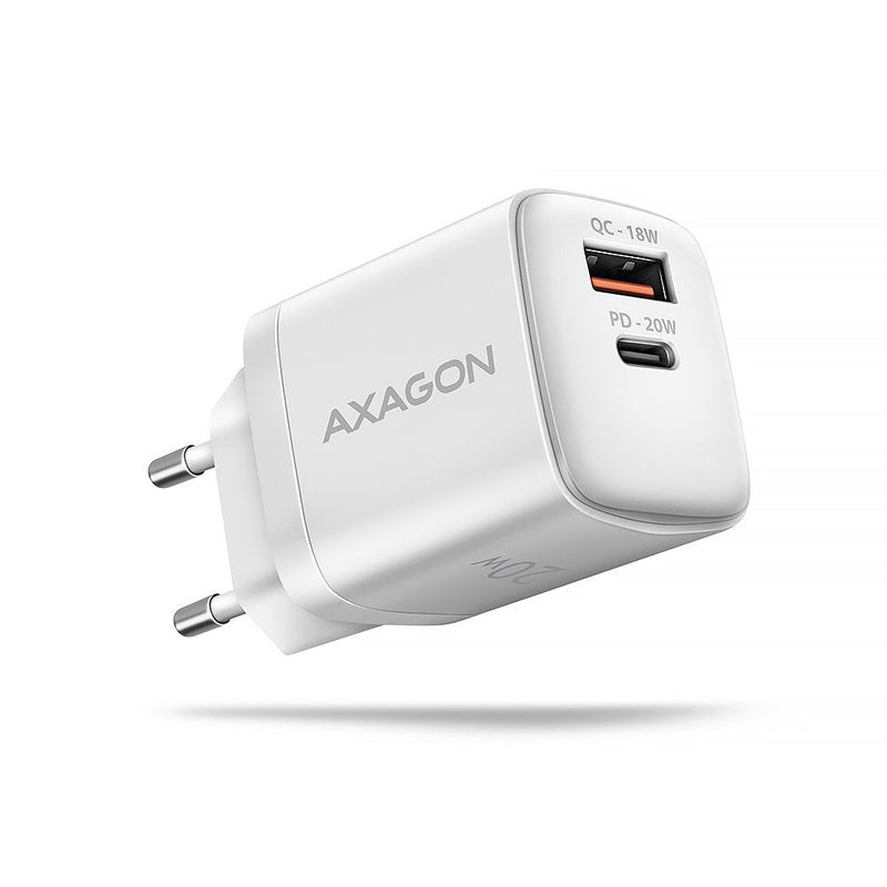 Axagon Charger ACU-PQ20W Dispositivo Mobile Phone Universal White Power Alterna Charging Fast Indoor