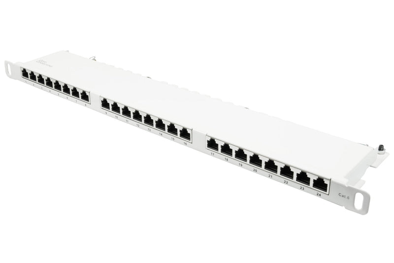 Good Connections Patchpanel 19CAT. 6 24-P. 0,5HE White Puro