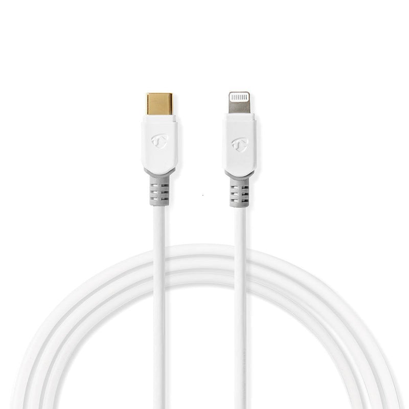 Nedis USB Cable Apple Lightning Apple 8-PIN USB Type-c ™ Male Oro 2.00M