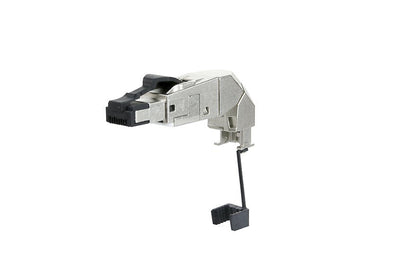 Metz Connect 130E405042- And Connector RJ-45 Black Silver — image 1