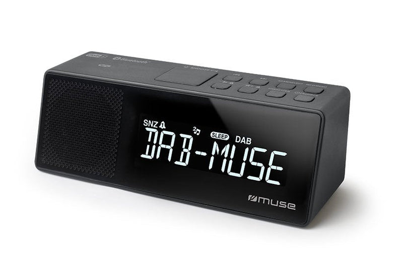 Muse Radio M-172DBT Dab + Fm Rds Portable, Black