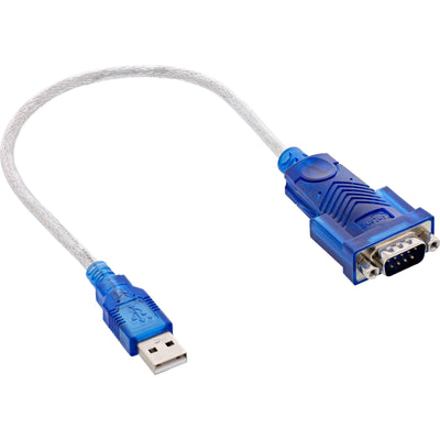 Inline Adapter USB a Serie USB Type a Male a DB9 Male Aprox. 0,2M — image 1