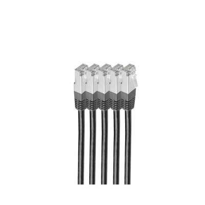 Shiverpeaks Network Cable CAT.6 S/FTP Lszh VE5 Black 0,5M — image 1